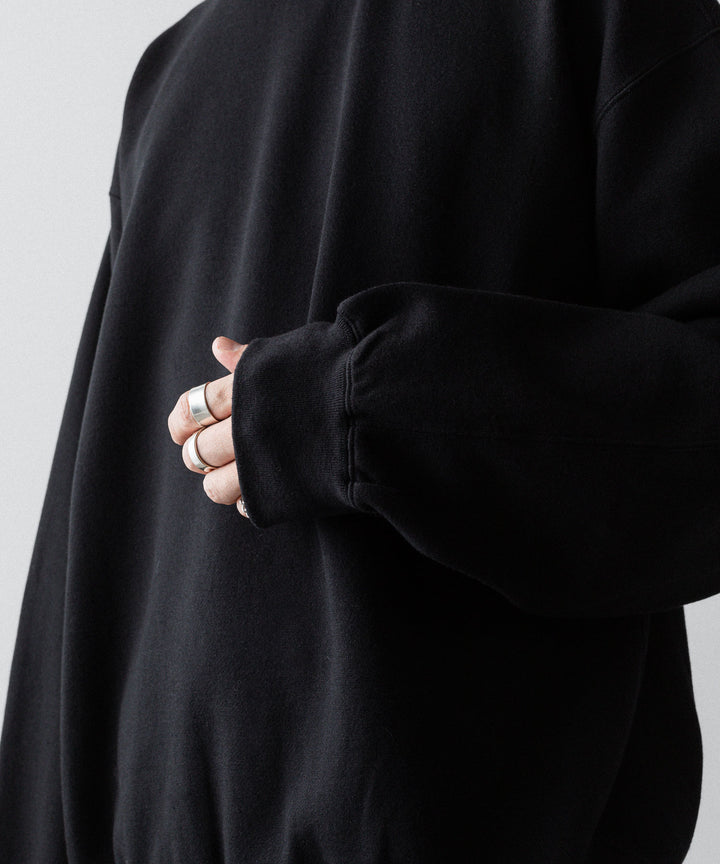 ssstein(シュタイン)のYAK/COTTON SWEAT LS - BLACKの公式通販サイトsession福岡セレクトショップ