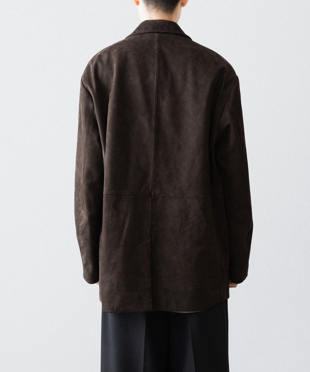 ssstein(シュタイン)のCOW NUBUCK BLAZER - DARK BROWNの公式通販サイトsession福岡セレクトショップ