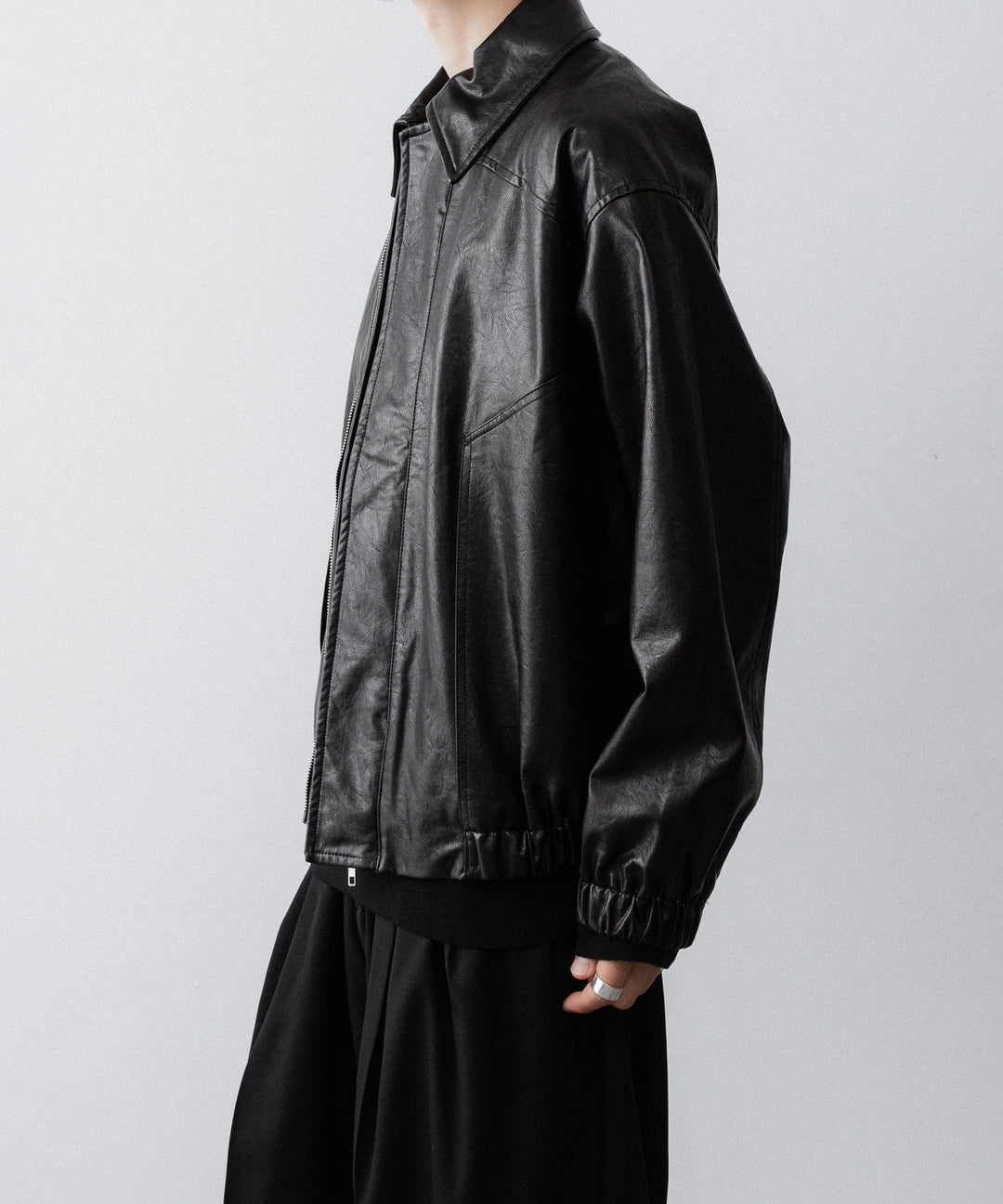 CODA コーダ BLACK SYNTHETIC LEATHER CLUB JACKETのBLACK 公式通販サイトsession福岡セレクトショップ