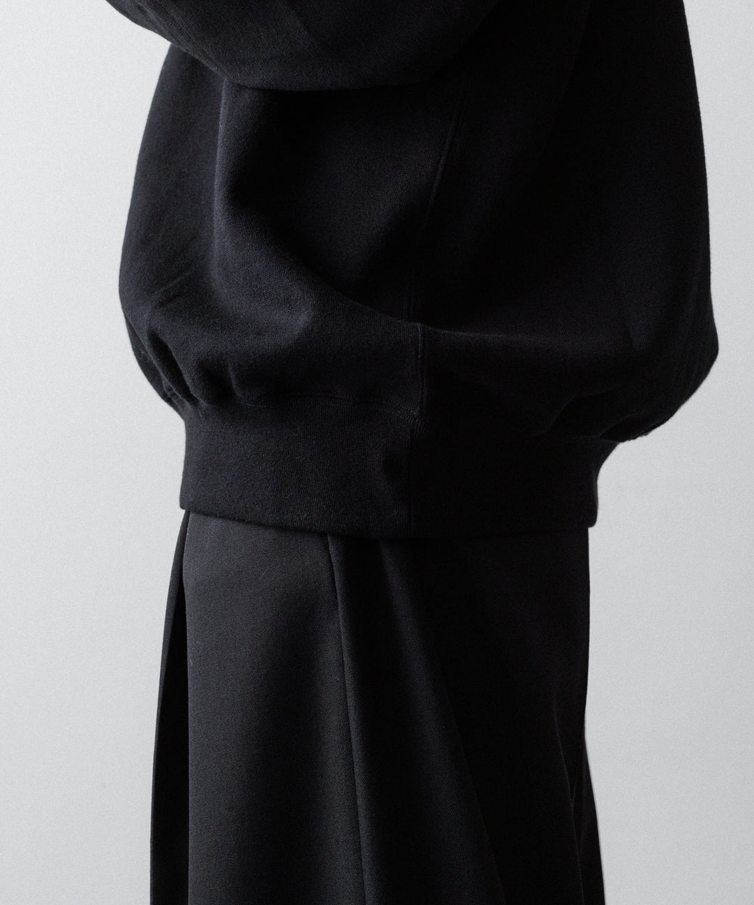 ssstein(シュタイン)のYAK/COTTON SWEAT LS - BLACKの公式通販サイトsession福岡セレクトショップ