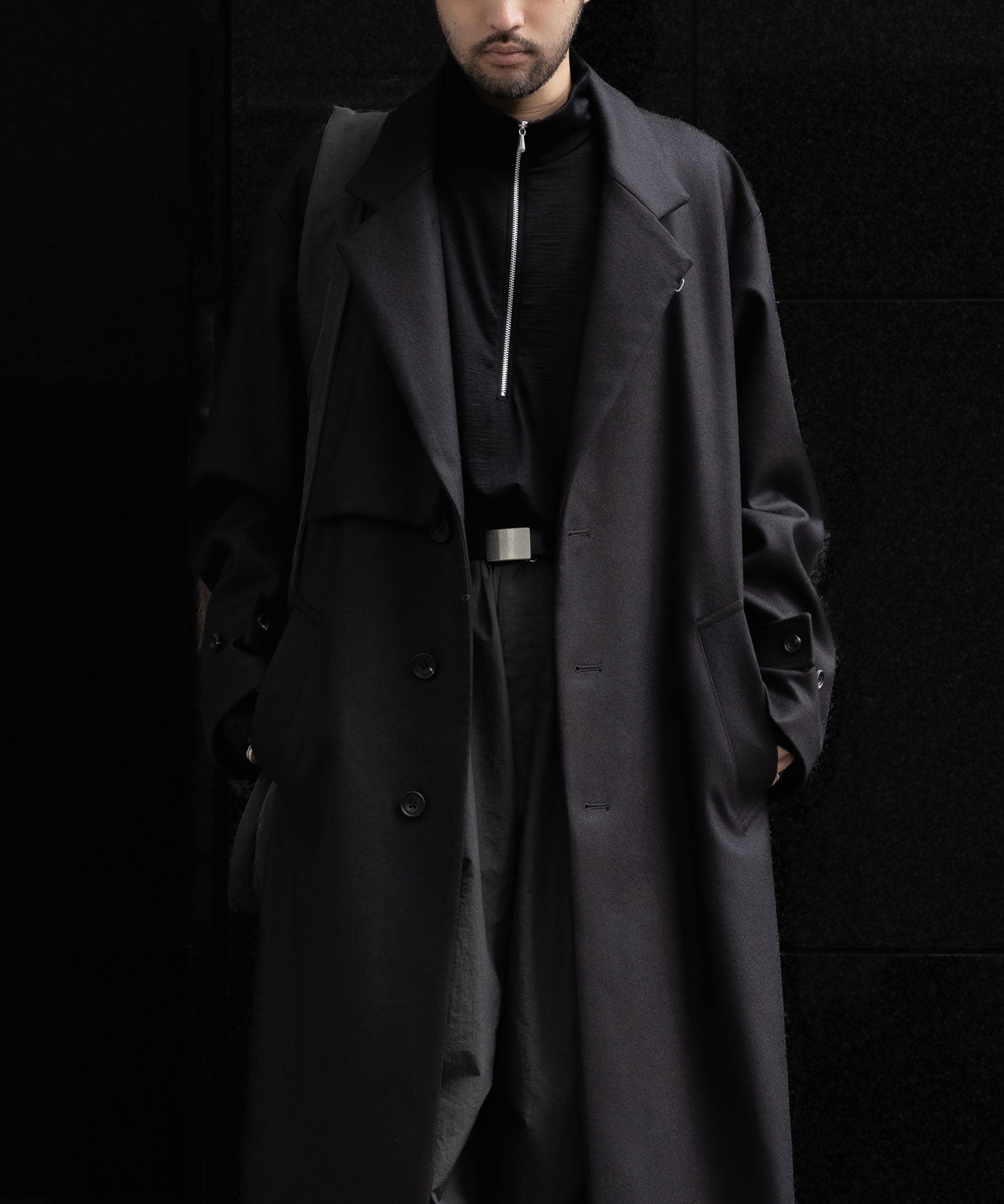 ssstein(シュタイン)の24AWコレクション LAY CHESTER COAT - DARK CHARCOAL 公式通販サイトsession福岡セレクトショップ