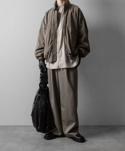 ssstein(シュタイン)のTWIST SEAM WIDE EASY TROUSERS - TAUPE BEIGEの公式通販サイトsession福岡セレクトショップ