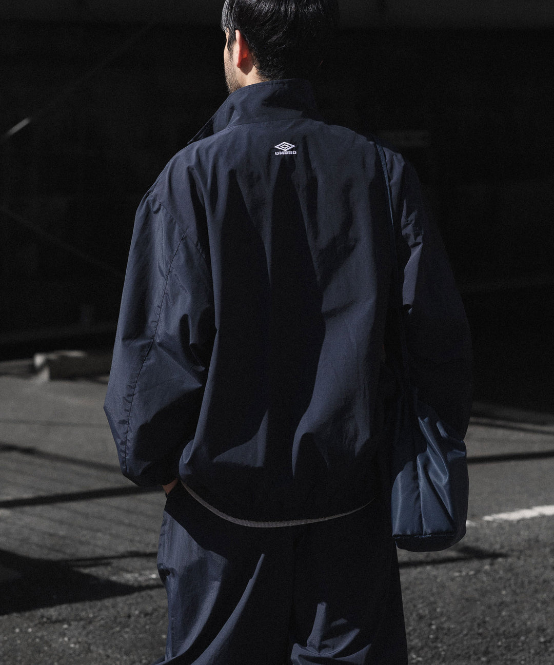 ssstein×UMBRO(シュタイン×アンブロ)のCO/NY POPLIN TRACK JACKET - DARK NAVYの公式通販サイトsession福岡セレクトショップ