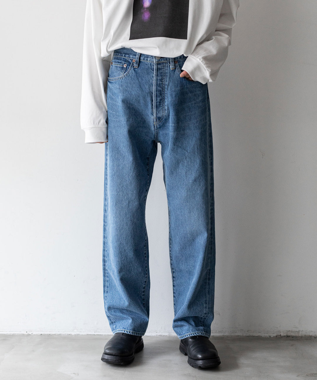 stein(シュタイン)の23AWコレクション5PK VINTAGE REPRODUCTION DENIM JEANSのINDIGO