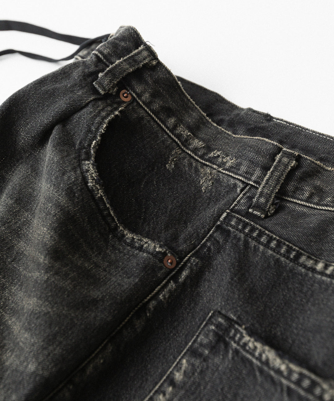 ssstein(シュタイン)のBAGGY DENIM SHORTS - BLACKの公式通販サイトsession福岡セレクトショップ