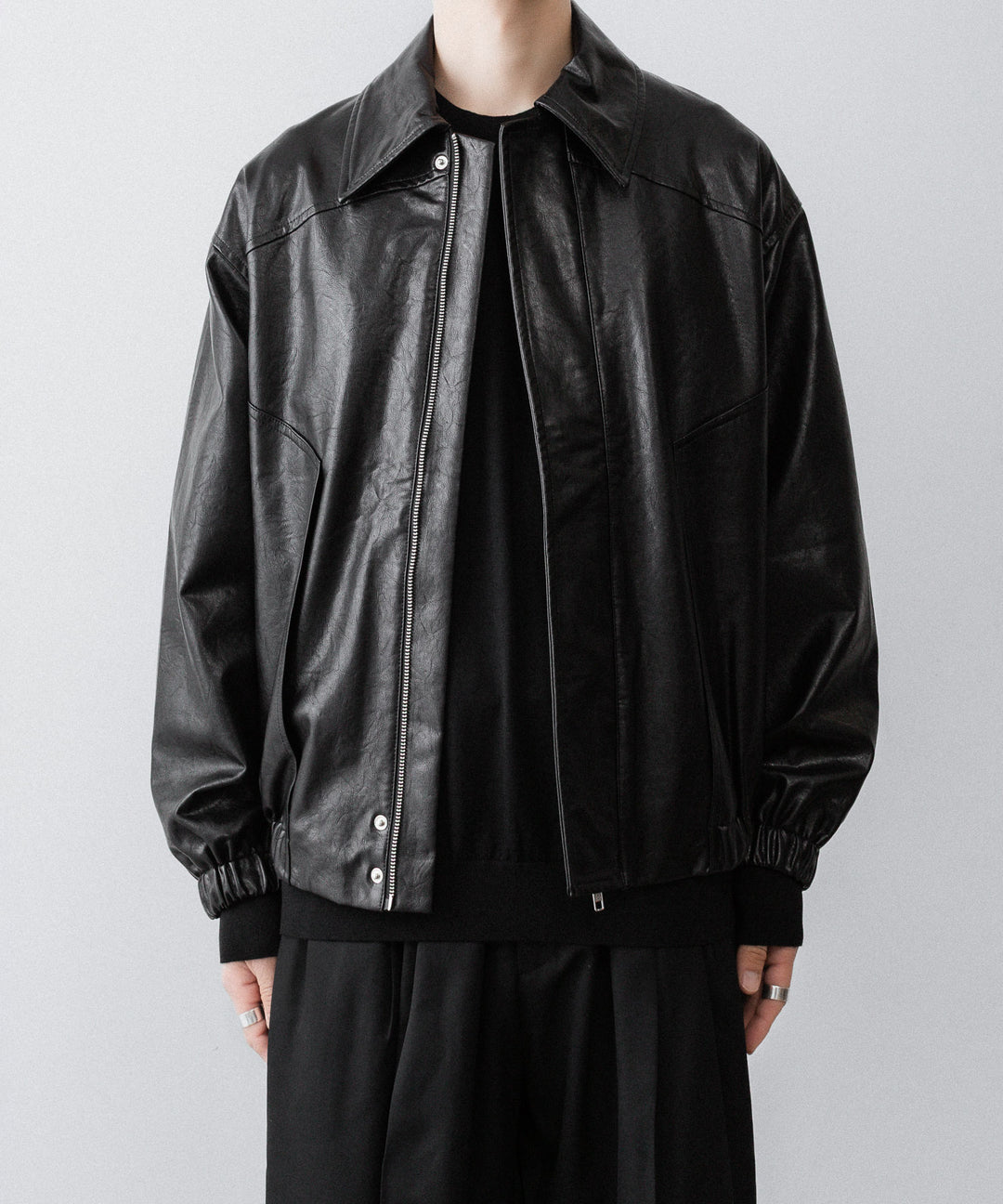 CODA コーダ BLACK SYNTHETIC LEATHER CLUB JACKETのBLACK 公式通販サイトsession福岡セレクトショップ