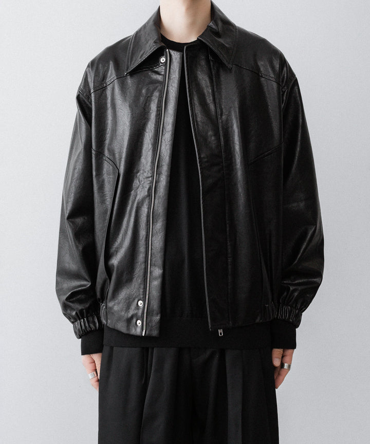 CODA コーダ BLACK SYNTHETIC LEATHER CLUB JACKETのBLACK 公式通販サイトsession福岡セレクトショップ