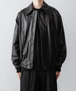 画像をギャラリービューアに読み込む, CODA コーダ BLACK SYNTHETIC LEATHER CLUB JACKETのBLACK 公式通販サイトsession福岡セレクトショップ
