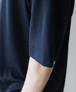 画像をギャラリービューアに読み込む, WWW WRAPINKNOT wool wearのS/S POLO SHIRTのNAVY 公式通販サイトsession福岡セレクトショップ
