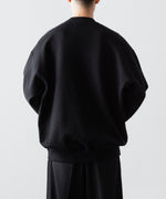 画像をギャラリービューアに読み込む, ssstein(シュタイン)のYAK/COTTON SWEAT LS - BLACKの公式通販サイトsession福岡セレクトショップ
