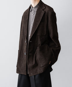 ジャケット・アウター ssstein COW NUBUCK BLAZER 26ss ssstein (シュタイン) 26SS / COW NUBUCK BLAZER - Harmonia公式通販サイト