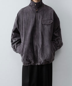 ssstein / シュタイン】SULFUR DYED WHIP CORD VINTAGE ZIP JACKET