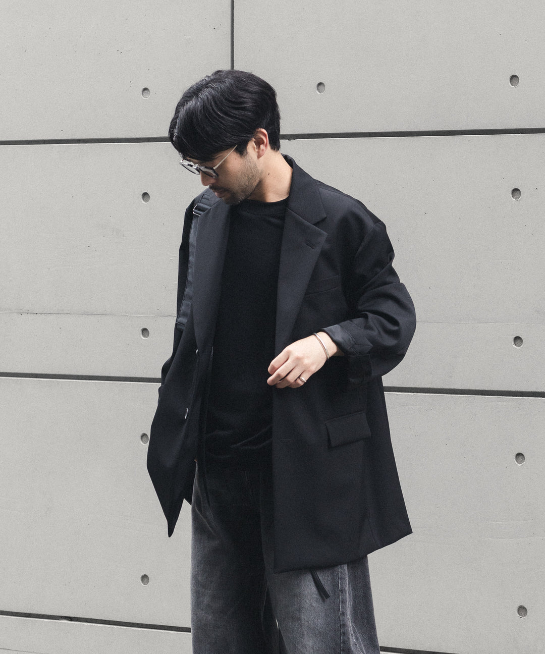 ssstein(シュタイン)のOVERSIZED SINGLE BREASTED LONG JACKET - BLACKの公式通販サイトsession福岡セレクトショップ