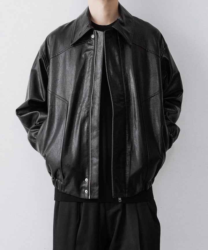 CODA コーダ BLACK SYNTHETIC LEATHER CLUB JACKETのBLACK 公式通販サイトsession福岡セレクトショップ