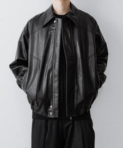 CODA ブラック 合成皮革 ジャケット サイズ0 CODA / コーダ】BLACK SYNTHETIC LEATHER CLUB JACKET - BLACK | 公式