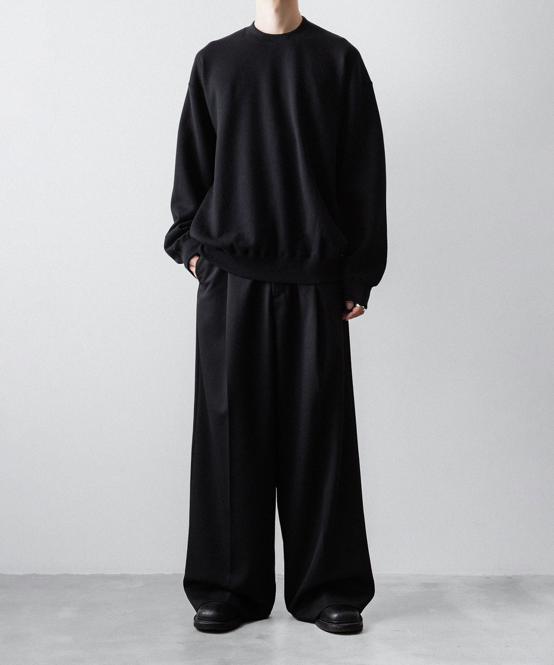 ssstein(シュタイン)のYAK/COTTON SWEAT LS - BLACKの公式通販サイトsession福岡セレクトショップ
