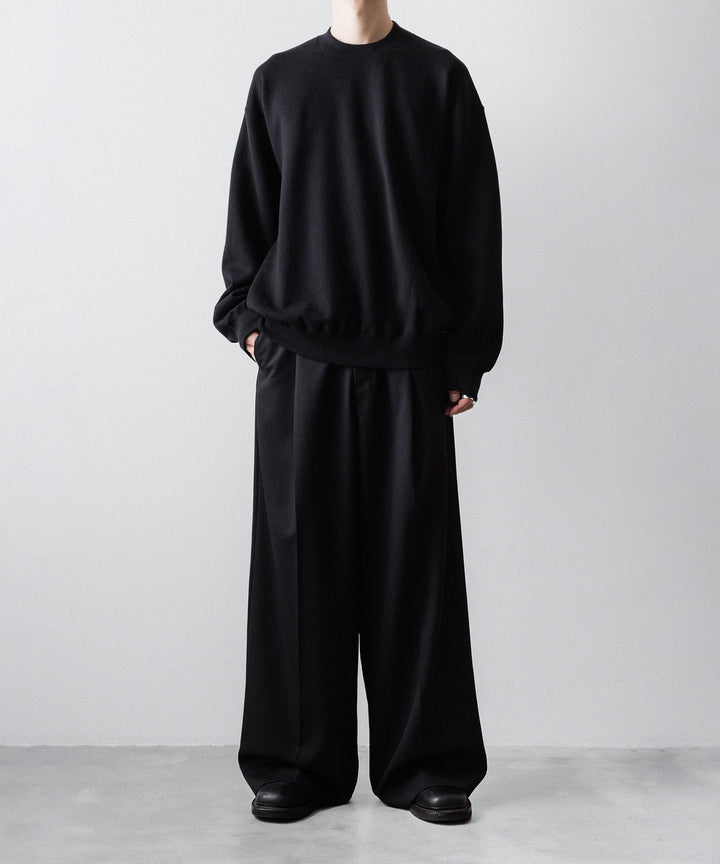 ssstein(シュタイン)のYAK/COTTON SWEAT LS - BLACKの公式通販サイトsession福岡セレクトショップ