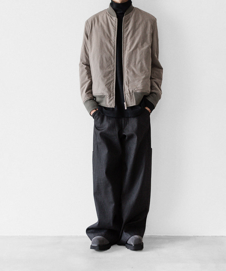 OPPOSE DUALITY オポーズデュアリティの6 POCKET SUB ONG DENIM TROUSERSのBLACK GRAY公式通販サイトsession福岡セレクトショップ