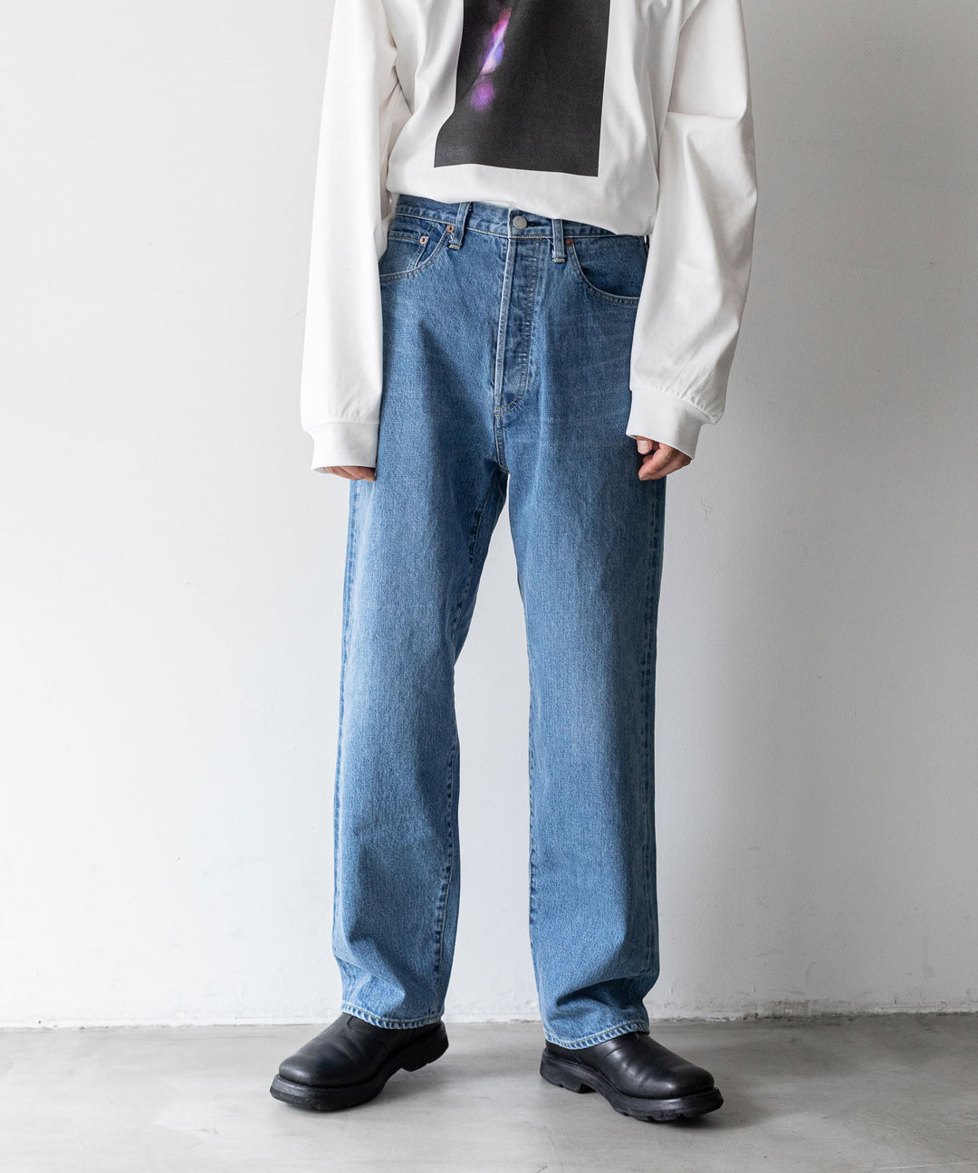 stein(シュタイン)の23AWコレクション5PK VINTAGE REPRODUCTION DENIM JEANSのINDIGO