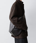 画像をギャラリービューアに読み込む, ssstein(シュタイン)のCOW NUBUCK BLAZER - DARK BROWNの公式通販サイトsession福岡セレクトショップ
