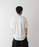 画像をギャラリービューアに読み込む, ssstein(シュタイン)のSUVIN COTTON BASIC TEE - OFF WHITEの公式通販サイトsession福岡セレクトショップ
