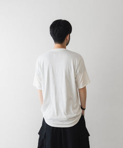 ssstein / シュタイン】SUVIN COTTON BASIC TEE - OFF WHITE | 公式