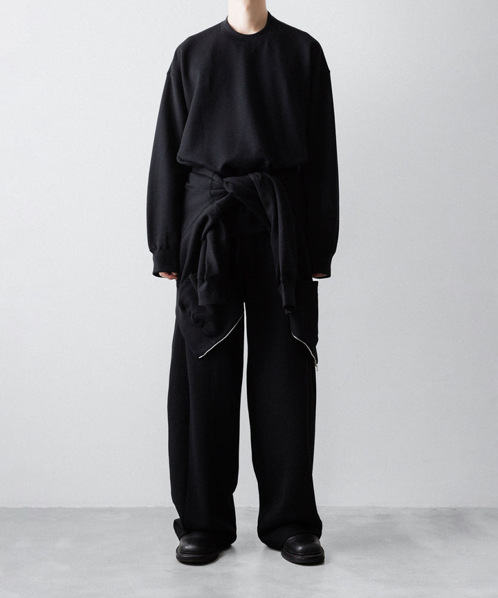 ssstein(シュタイン)のYAK/COTTON SWEAT LS - BLACKの公式通販サイトsession福岡セレクトショップ