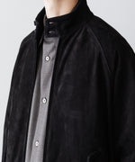 画像をギャラリービューアに読み込む, ssstein(シュタイン)のCOW NUBUCK SWING TOP JACKET - BLACKの公式通販サイトsession福岡セレクトショップ
