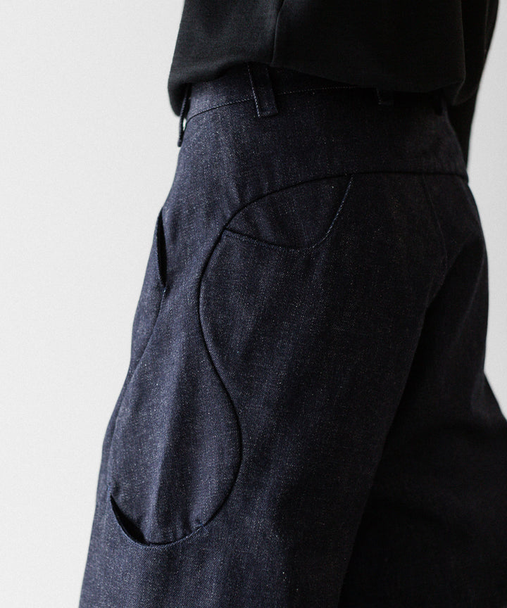 OPPOSE DUALITY オポーズデュアリティの6 POCKET SUB ONG DENIM TROUSERSのINDIGO公式通販サイトsession福岡セレクトショップ