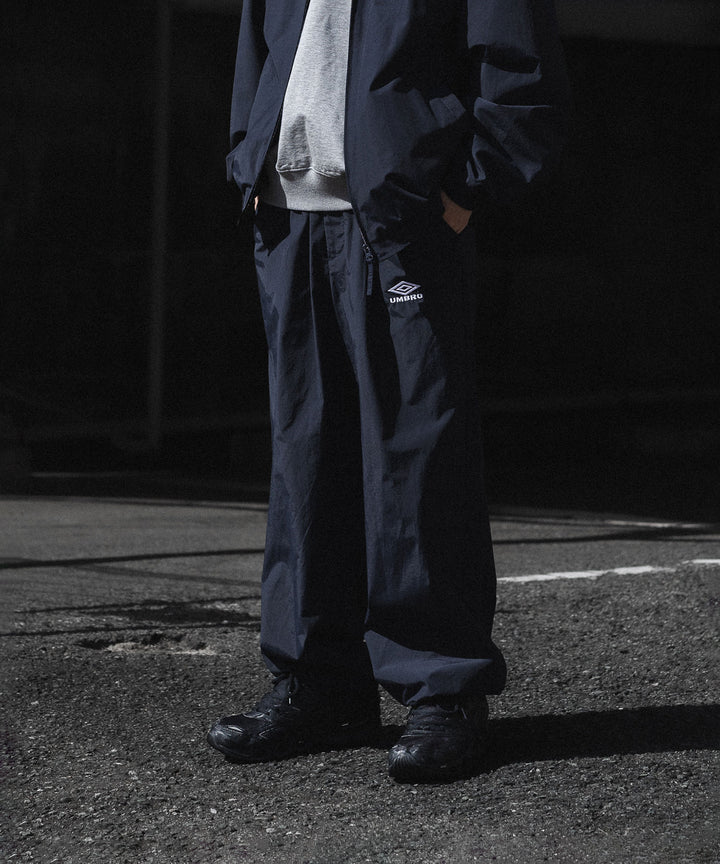 【ssstein × UMBRO】CO/NY POPLIN TRACK TROUSERS - DARK NAVY