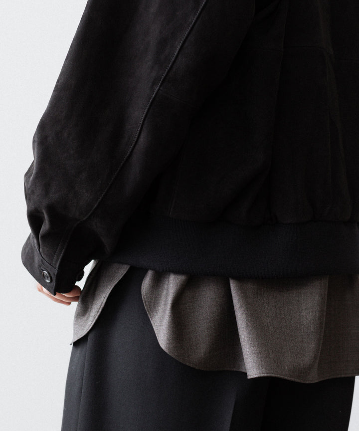 ssstein(シュタイン)のCOW NUBUCK SWING TOP JACKET - BLACKの公式通販サイトsession福岡セレクトショップ