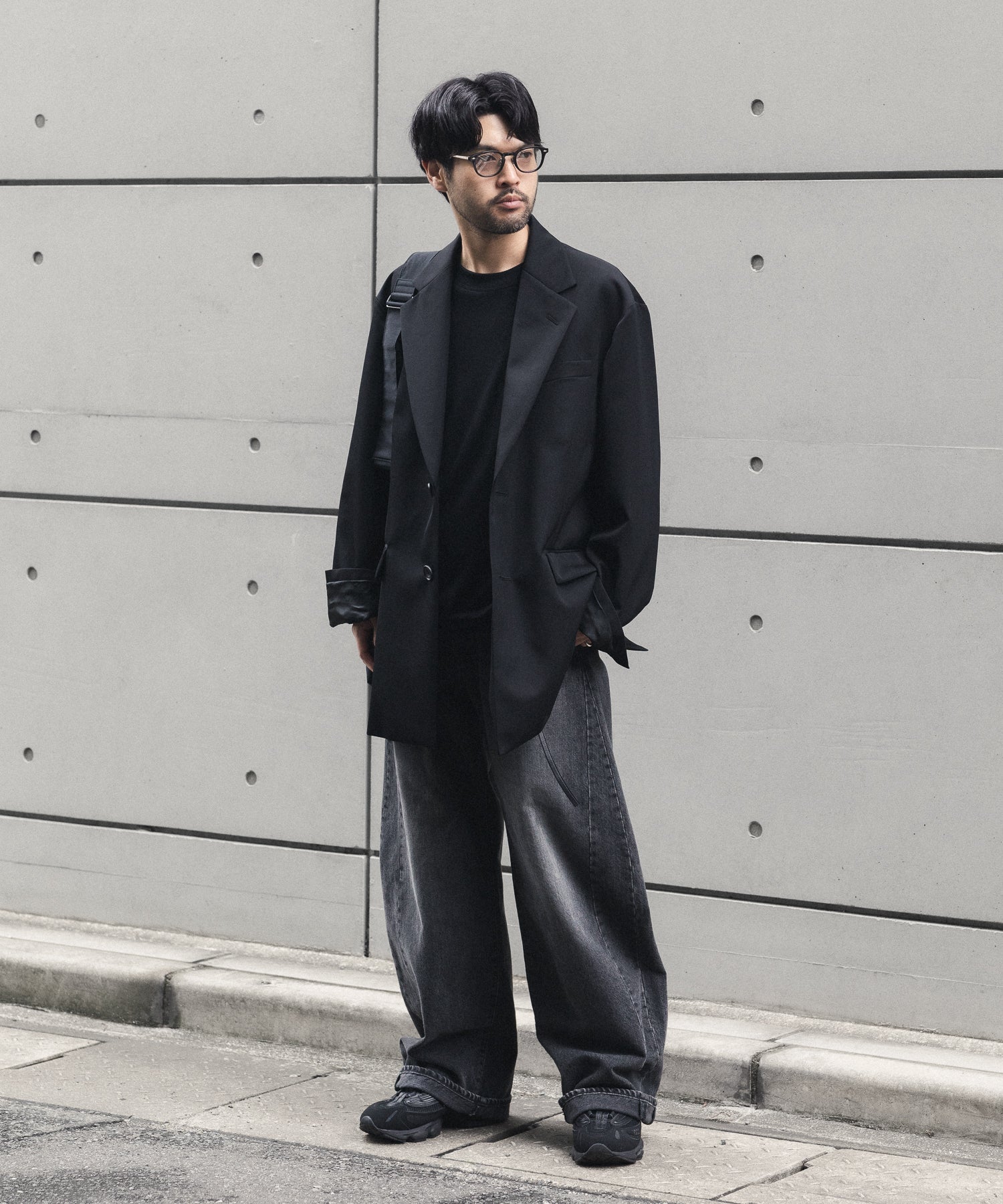 ssstein / シュタイン】OVERSIZED SINGLE BREASTED LONG JACKET