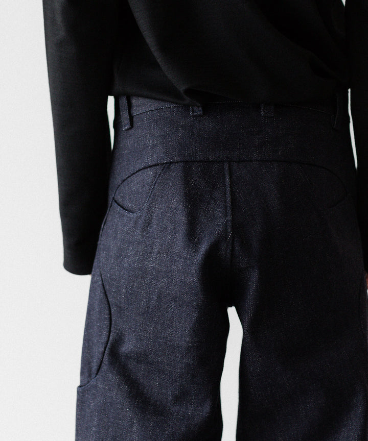 OPPOSE DUALITY オポーズデュアリティの6 POCKET SUB ONG DENIM TROUSERSのINDIGO公式通販サイトsession福岡セレクトショップ