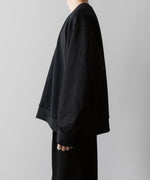 画像をギャラリービューアに読み込む, UJOH(ウジョー)のBLOUSON SLEEVE PULLOVER - BLACKの公式通販サイトsession福岡セレクトショップ
