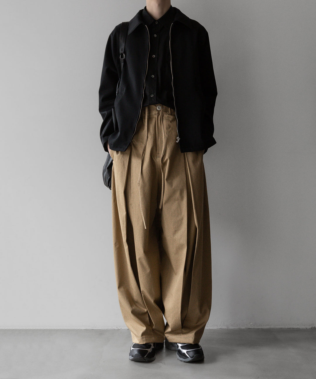 【INTÉRIM】インテリム PURE BLACK WOOL DRIVING JACKET - BLACK sessionセッション福岡セレクトショップ 公式通販サイト