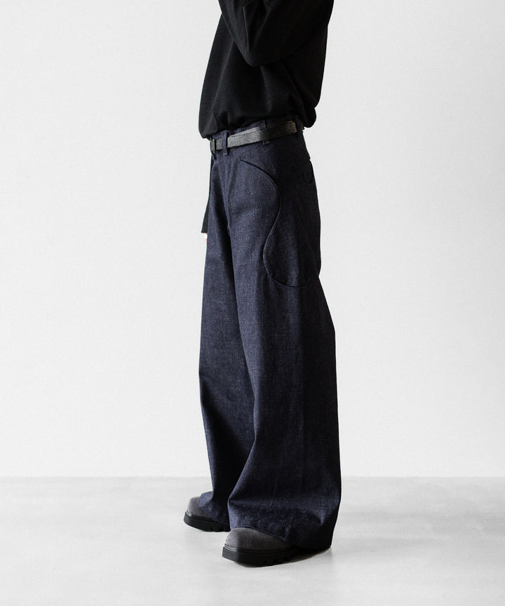 OPPOSE DUALITY オポーズデュアリティの6 POCKET SUB ONG DENIM TROUSERSのINDIGO公式通販サイトsession福岡セレクトショップ