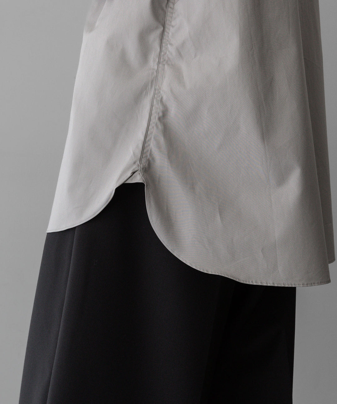 INTÉRIM - インテリムの120/2 SUPIMA HIGH COUNT BROAD VINTAGE DRESS WORK SHIRT - GRAY公式通販サイトsession福岡セレクトショップ