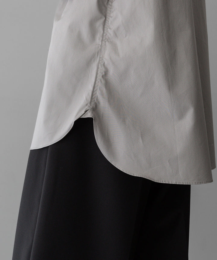 INTÉRIM - インテリムの120/2 SUPIMA HIGH COUNT BROAD VINTAGE DRESS WORK SHIRT - GRAY公式通販サイトsession福岡セレクトショップ