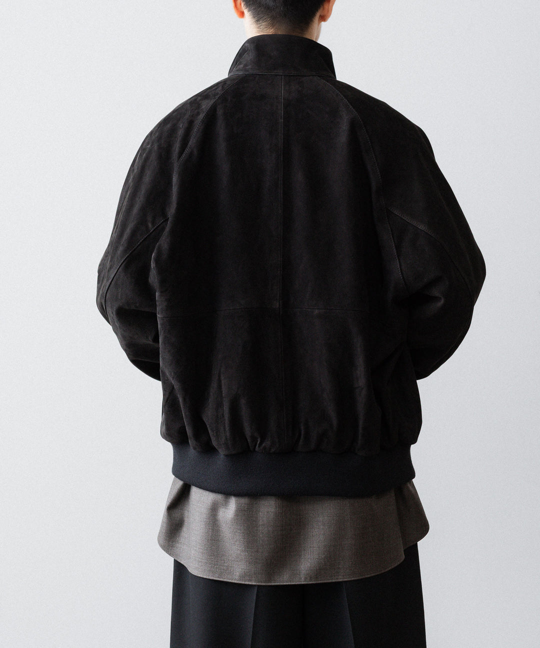 ssstein(シュタイン)のCOW NUBUCK SWING TOP JACKET - BLACKの公式通販サイトsession福岡セレクトショップ
