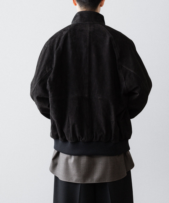 ssstein(シュタイン)のCOW NUBUCK SWING TOP JACKET - BLACKの公式通販サイトsession福岡セレクトショップ