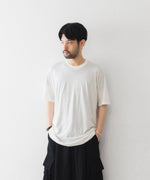 画像をギャラリービューアに読み込む, ssstein(シュタイン)のSUVIN COTTON BASIC TEE - OFF WHITEの公式通販サイトsession福岡セレクトショップ
