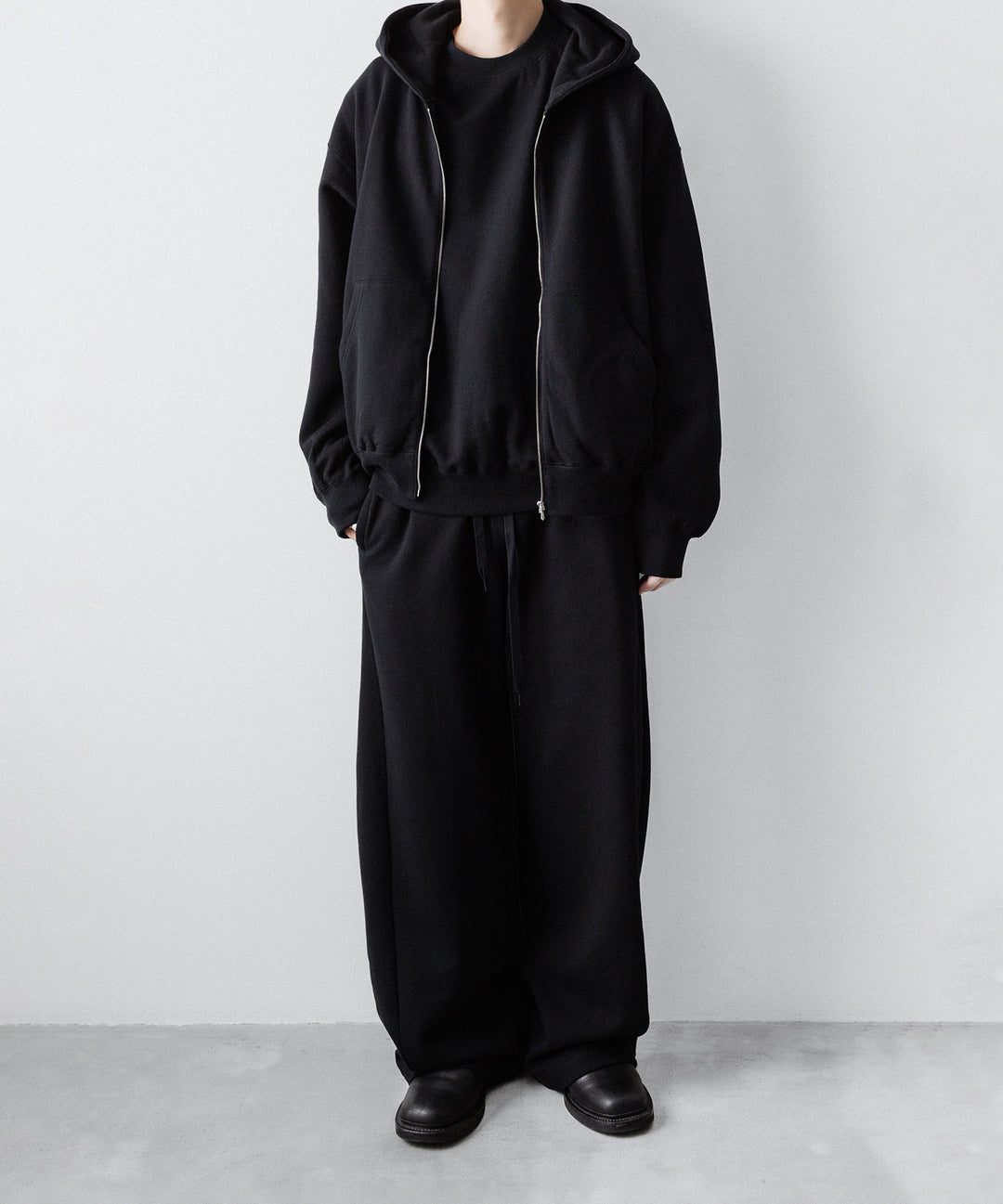 ssstein(シュタイン)のYAK/COTTON SWEAT EASY TROUSERS - BLACKの公式通販サイトsession福岡セレクトショップ