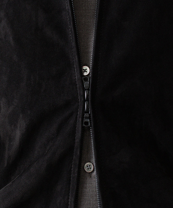 ssstein(シュタイン)のCOW NUBUCK SWING TOP JACKET - BLACKの公式通販サイトsession福岡セレクトショップ
