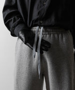 画像をギャラリービューアに読み込む, ssstein(シュタイン)のCOTTON DOUBLE KNIT TWIST SEAM PANTS - TOP GREYの公式通販サイトsession福岡セレクトショップ
