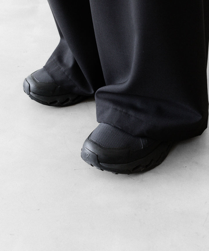 OPPOSE DUALITY オポーズデュアリティのSUB ONG WOOL TRSのBLACKのBLACK 公式通販サイトsession福岡セレクトショップ