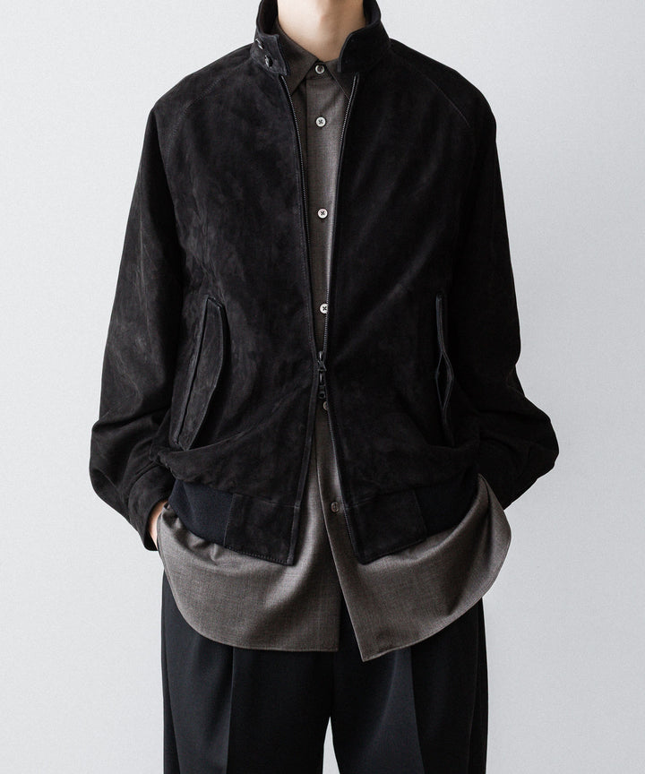 ssstein(シュタイン)のCOW NUBUCK SWING TOP JACKET - BLACKの公式通販サイトsession福岡セレクトショップ