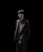 画像をギャラリービューアに読み込む, 【ssstein】OVERSIZED SINGLE BREASTED LONG JACKET - GREY KHAKI
