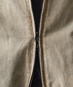 画像をギャラリービューアに読み込む, 【ssstein】SULFUR DYED WHIP CORD VINTAGE ZIP JACKET - KHAKI
