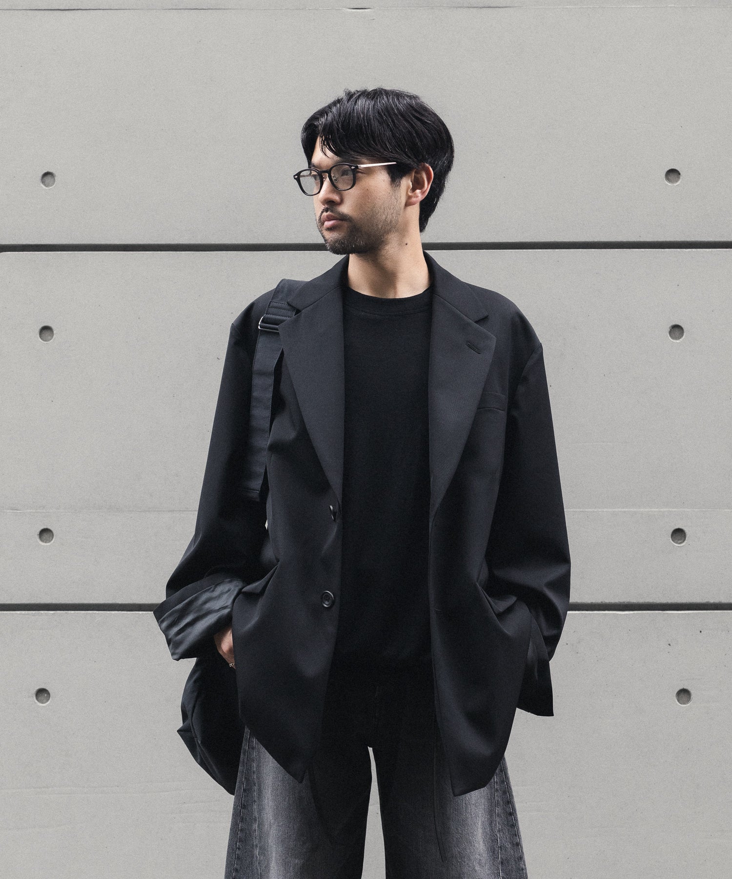 ssstein / シュタイン】OVERSIZED SINGLE BREASTED LONG JACKET