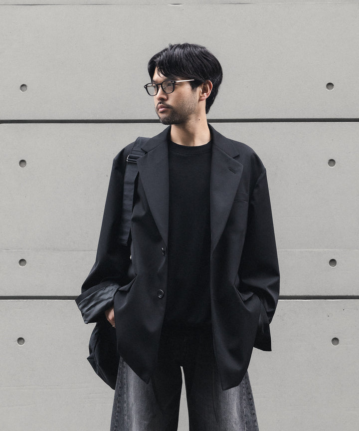 ssstein(シュタイン)のOVERSIZED SINGLE BREASTED LONG JACKET - BLACKの公式通販サイトsession福岡セレクトショップ